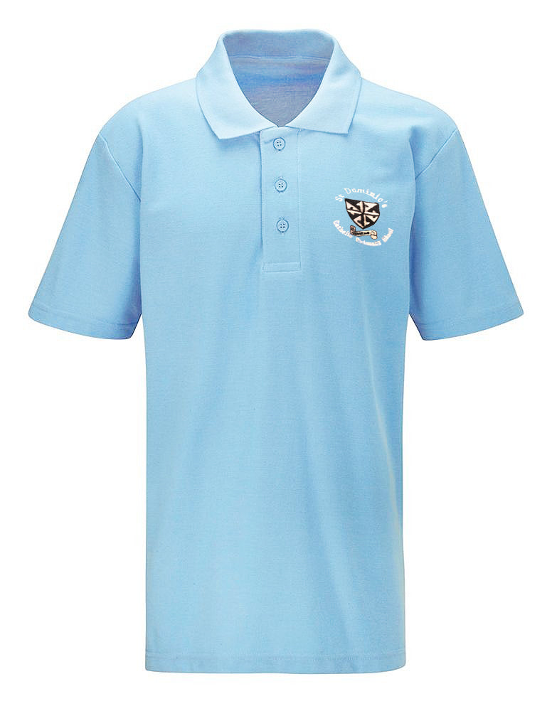ST DOMINICS POLO SHIRT-SUMMER 2" - 13YRS"