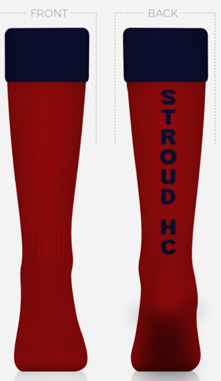 STROUD HOCKEY CLUB HOME SOCKS UK 6-11