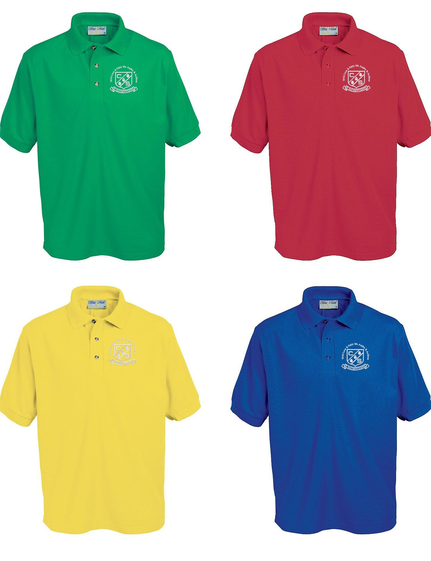 ST MATTHEW'S PE POLO-HOUSE COLOURS