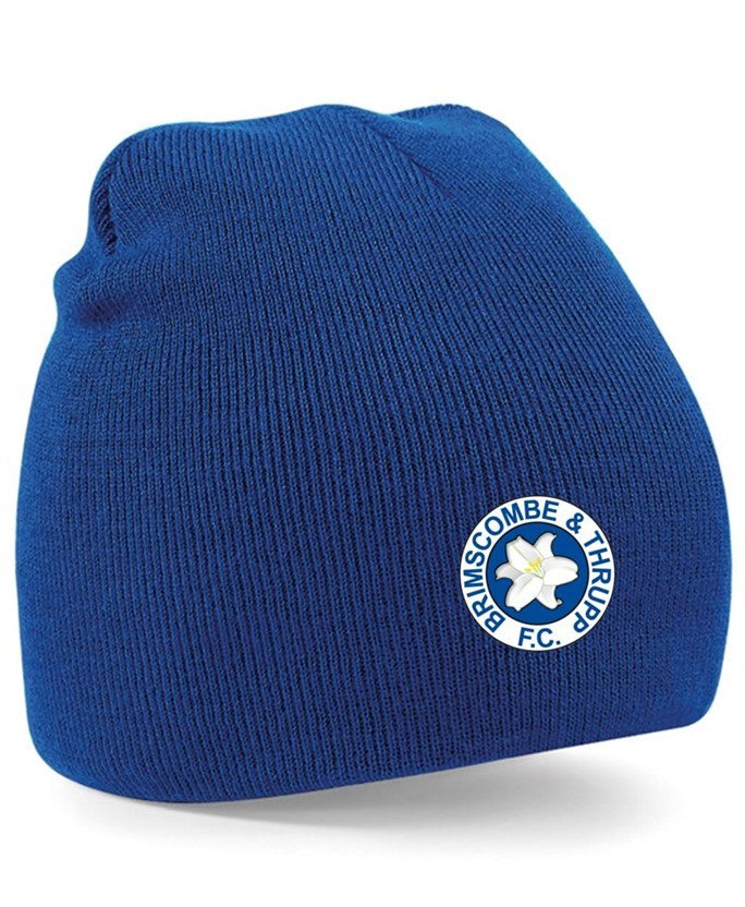 BRIMSCOMBE & THRUPP FC BEANIE HAT