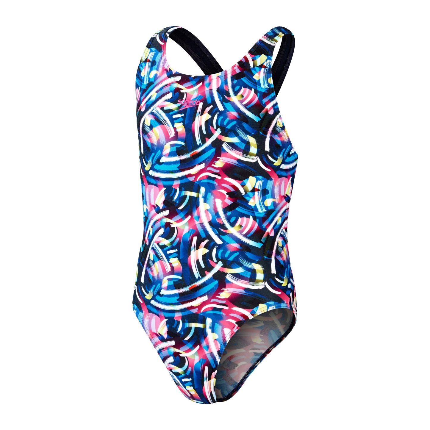 SPEEDO GIRLS ALLOVER LEADERBACK SWIMSUIT