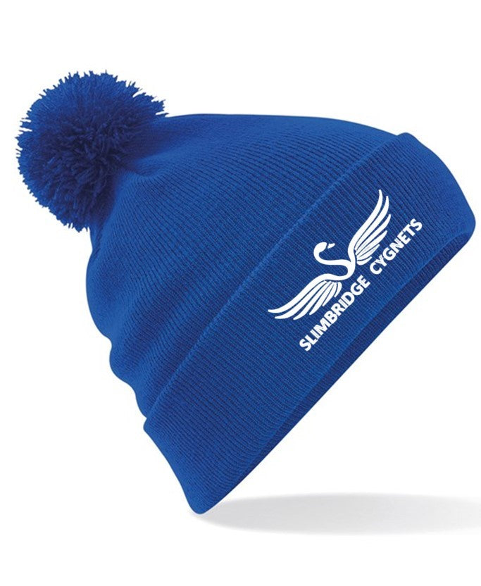 SLIMBRIDGE CYGNETS ORIGINAL POM BOBBLE HAT