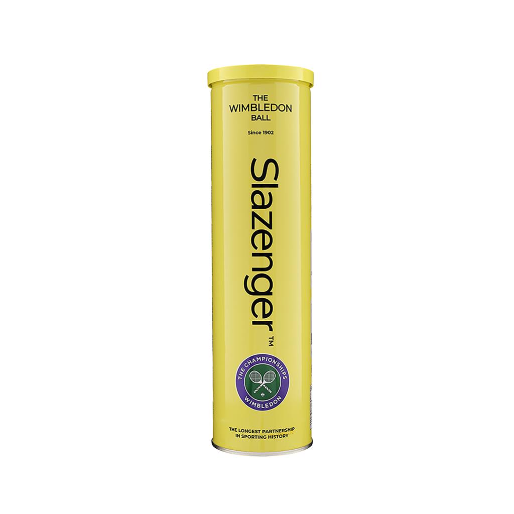 SLAZENGER WIMBLEDON 4 BALL TUBE