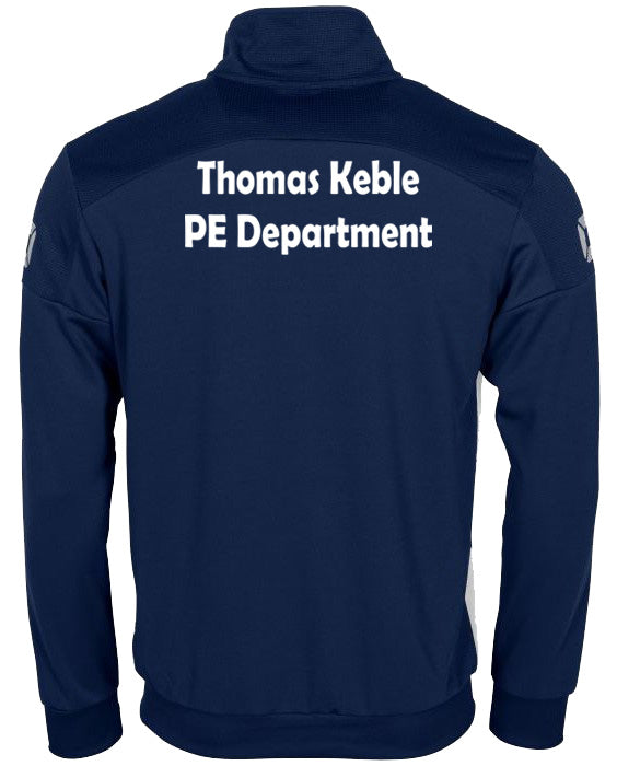 TK TEACHERS PRIDE UNISEX FULL ZIP TOP-ROYAL OR NAVY