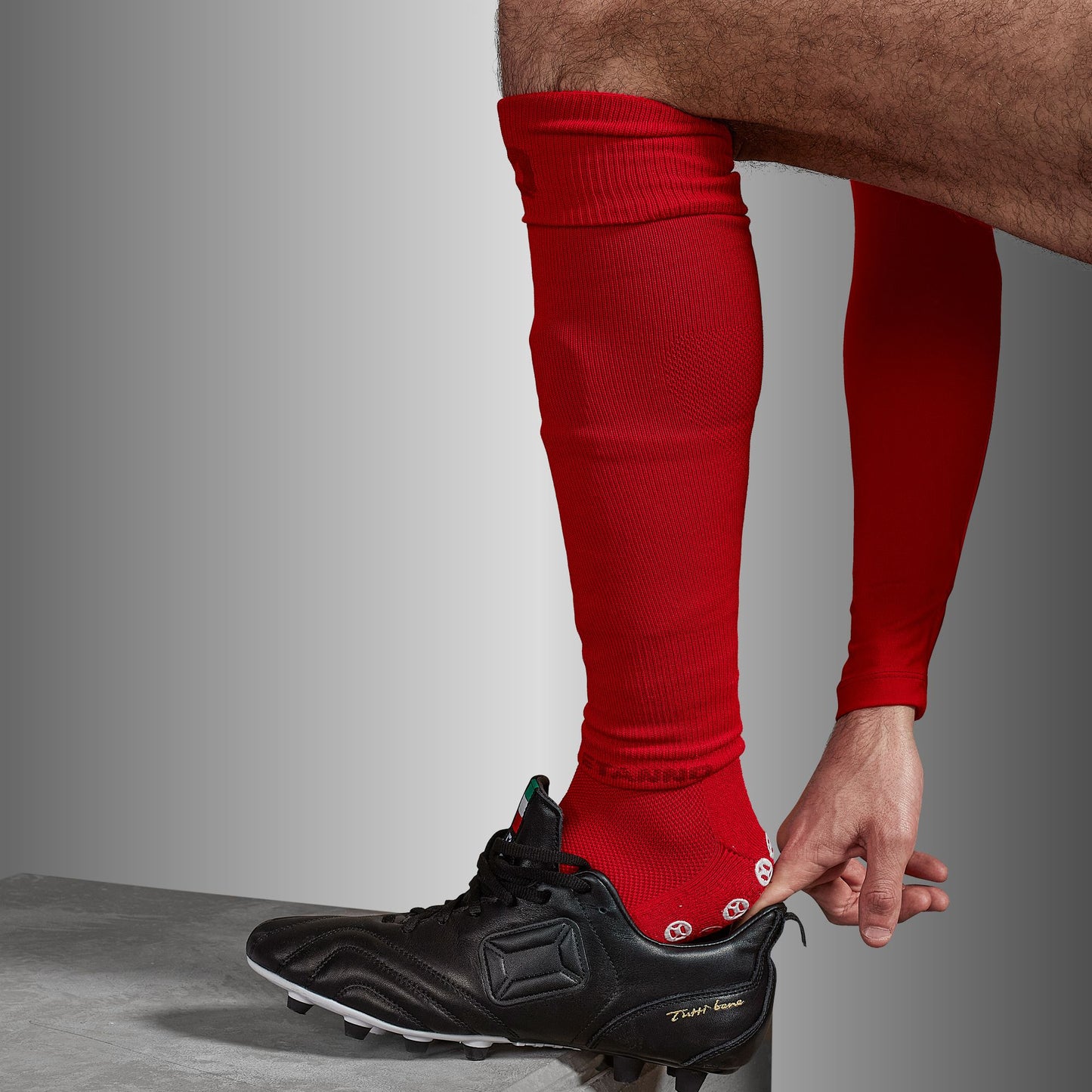 CLANFIELD FC HOME MOVE FOOTLESS SOCKS SNR