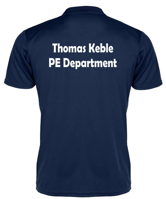 TK TEACHERS FIELD UNISEX POLO SHIRT-ROYAL OR NAVY