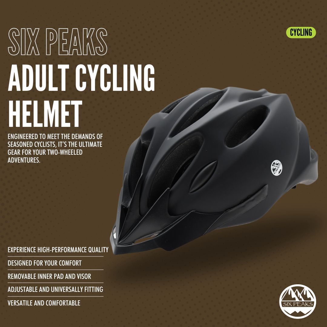 SIX PEAKS ADULT CYCLING HELMET