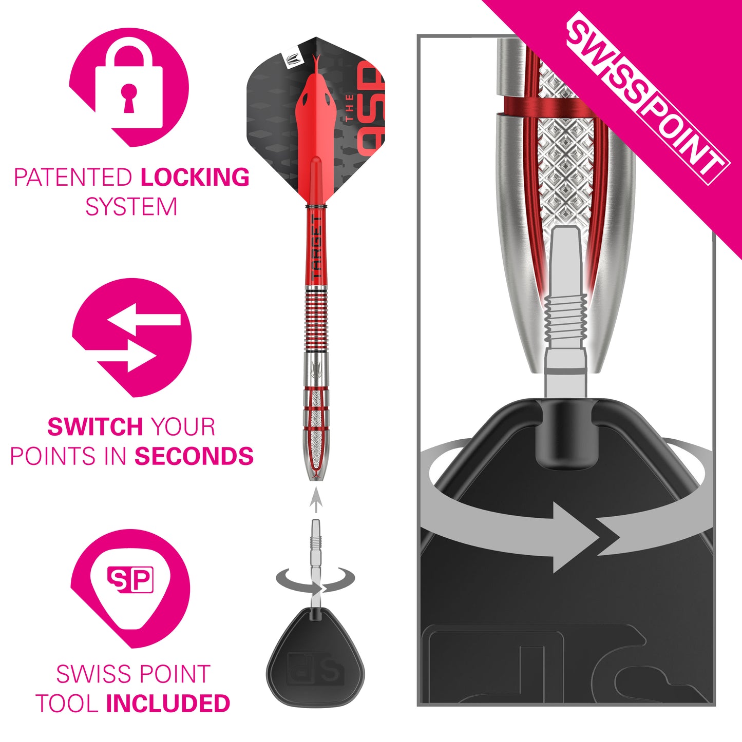 TARGET NATHAN ASPINALL GEN2 SP 90% DARTS