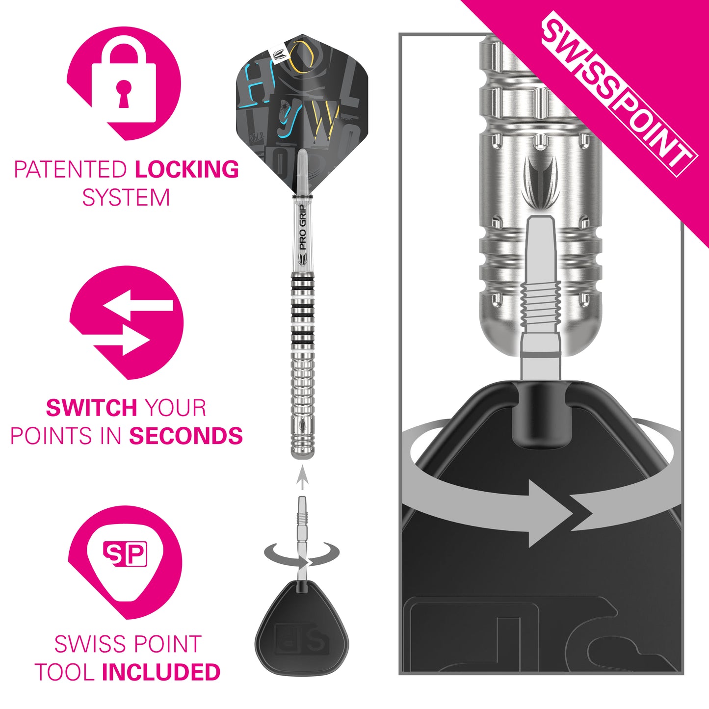 TARGET CHRIS DOBEY G1 SP 90% DARTS