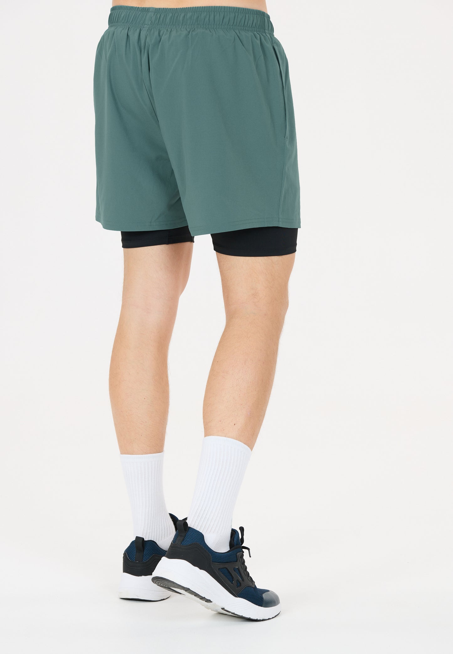 ENDURANCE MENS KROS 2IN1 SHORTS