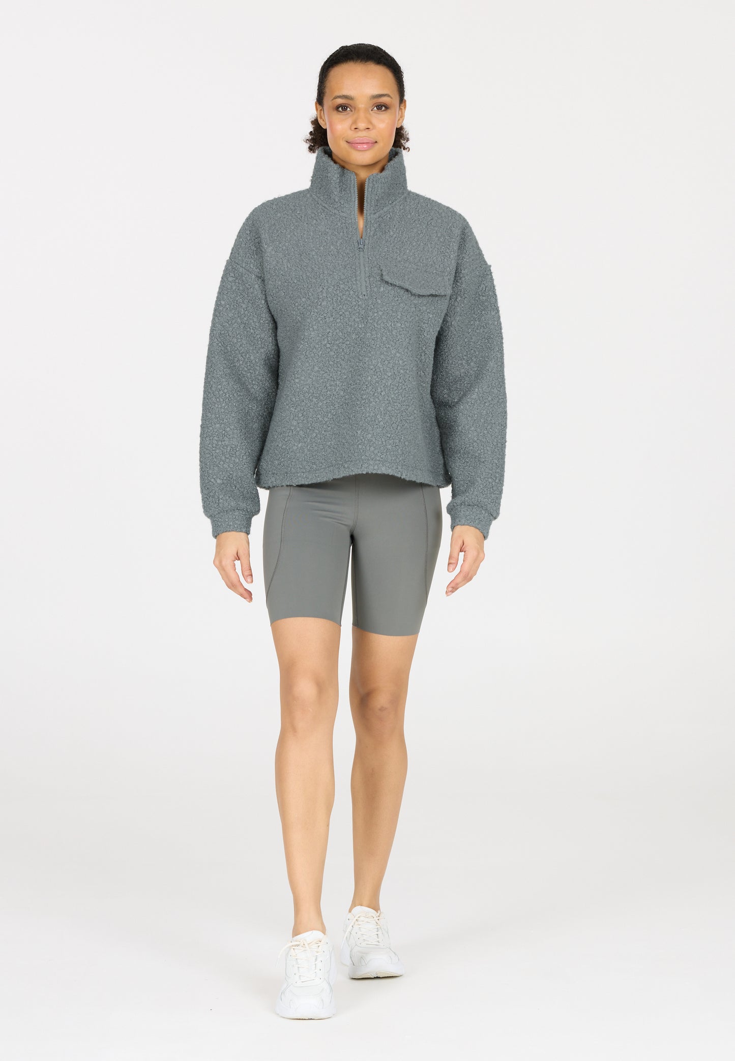 ATHLECIA FLORRIE SHERPA HALF ZIP