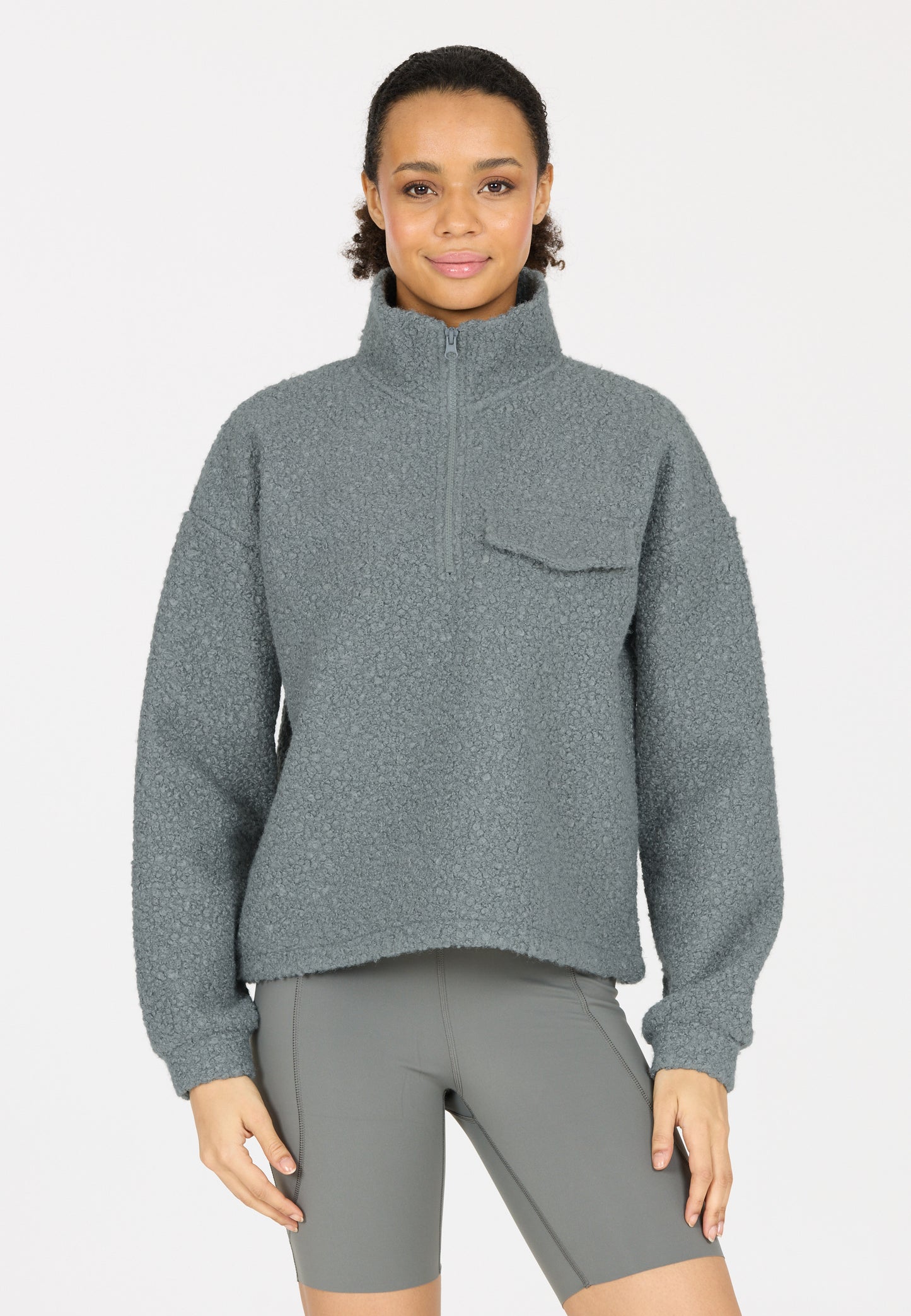 ATHLECIA FLORRIE SHERPA HALF ZIP