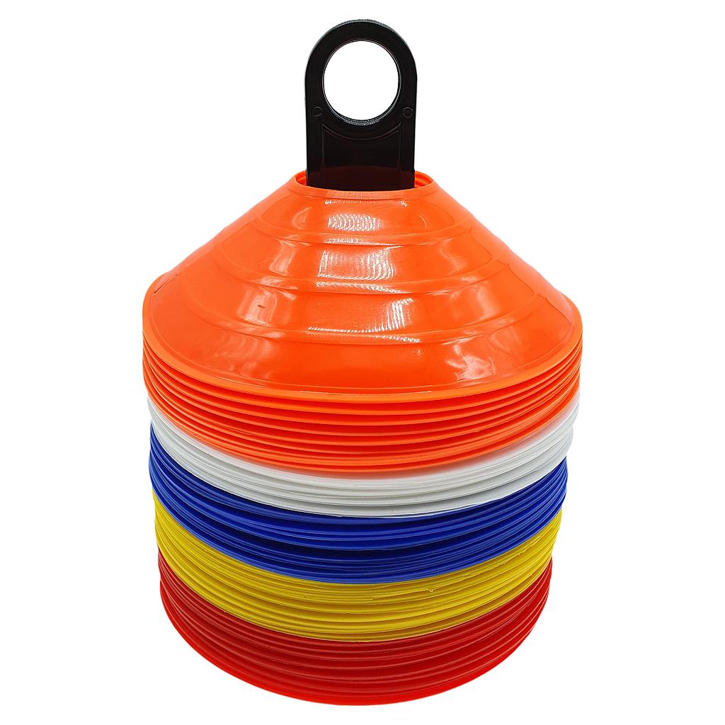 PRECISION ESSENTIAL SAUCER CONES SET OF 50