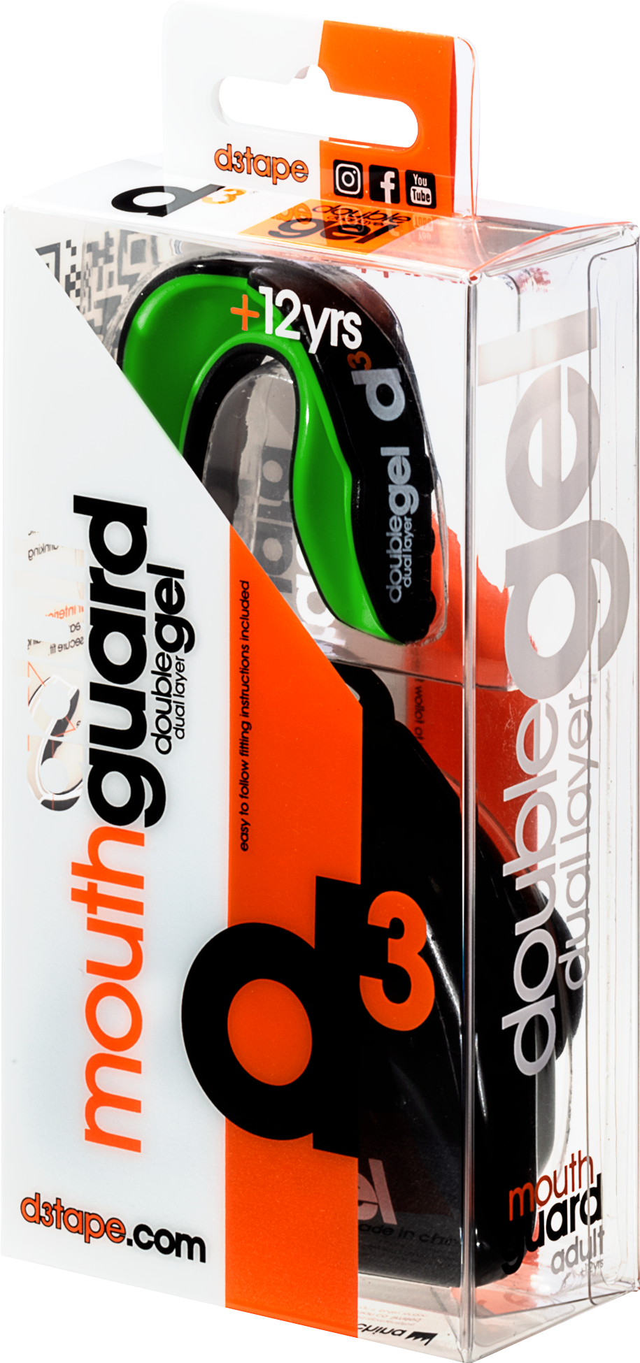 D3 DUAL LAYER MOUTHGUARD