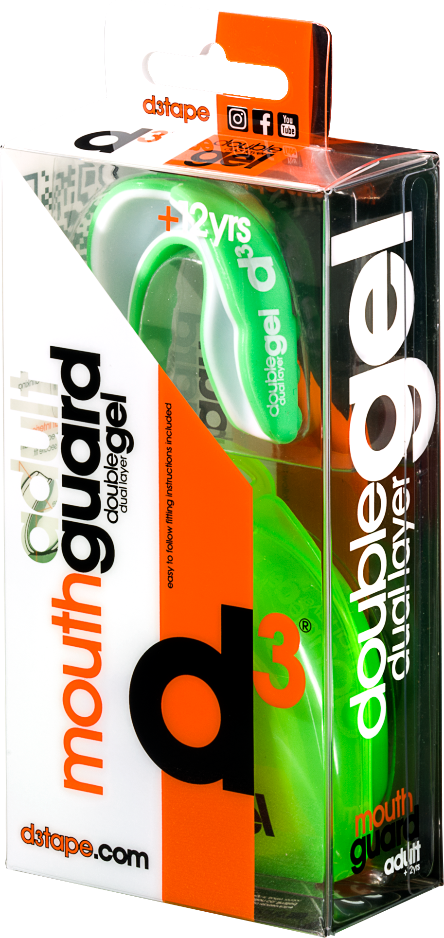 D3 DUAL LAYER MOUTHGUARD