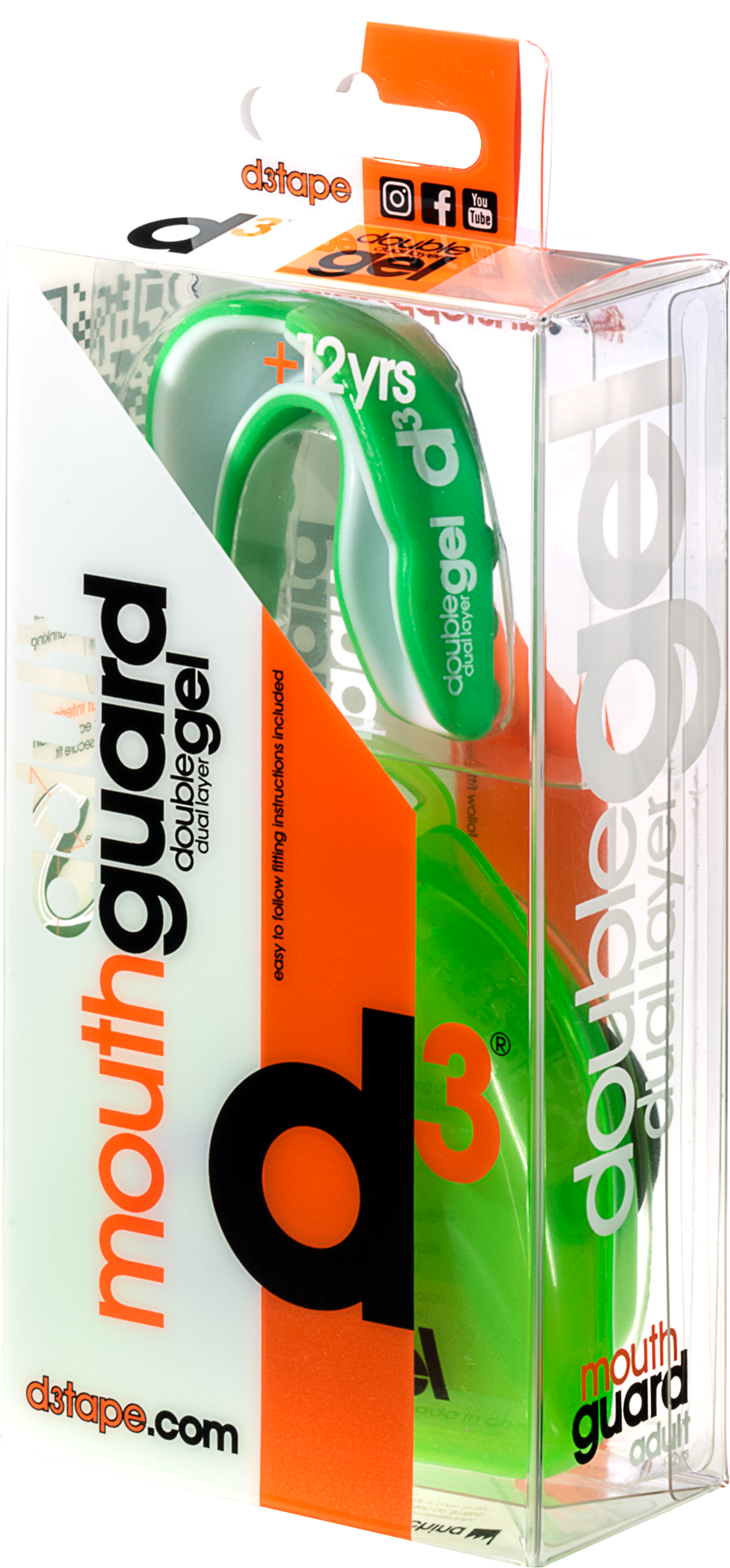 D3 DUAL LAYER MOUTHGUARD