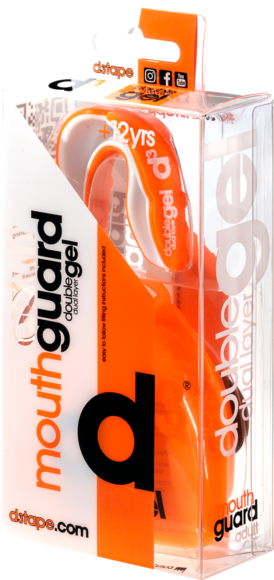 D3 DUAL LAYER MOUTHGUARD
