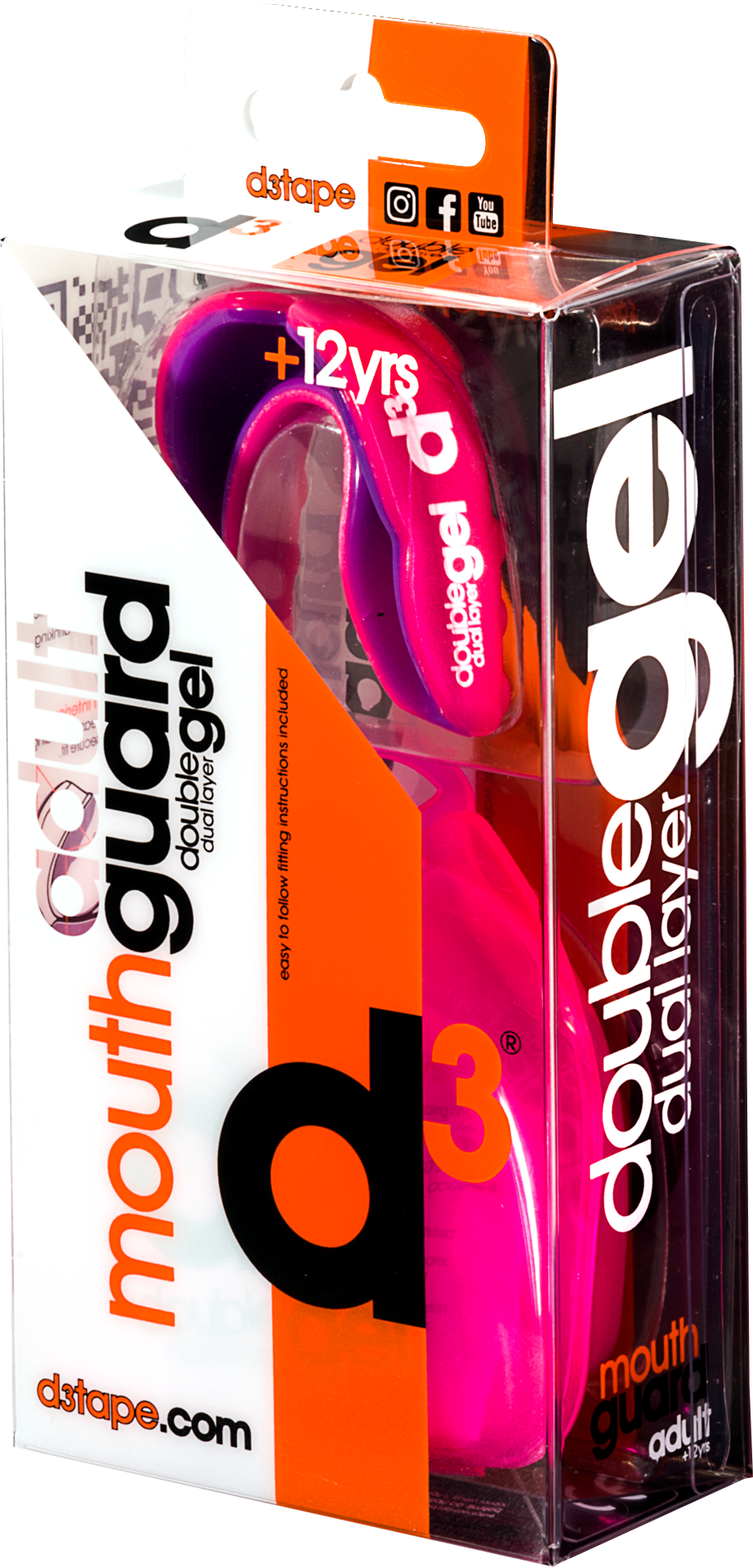 D3 DUAL LAYER MOUTHGUARD