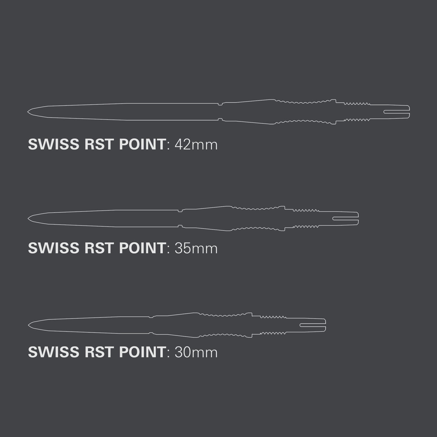 TARGET SIGNATURE SWISS RST POINTS 30MM 2025