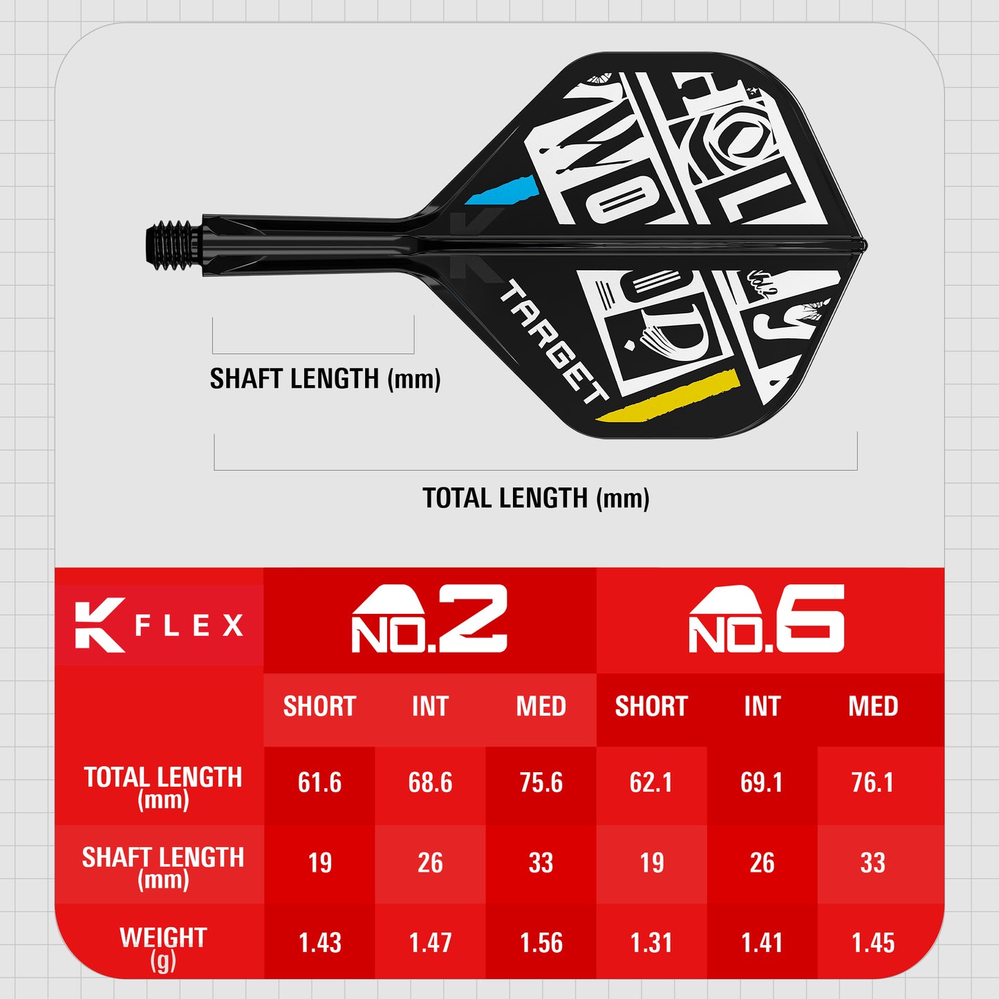 TARGET CHRIS DOBEY NO.2 K-FLEX