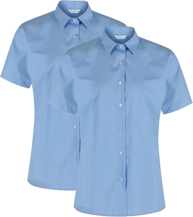 THE HSL TWIN PK BLOUSE S/S - 36" - 48" CHEST