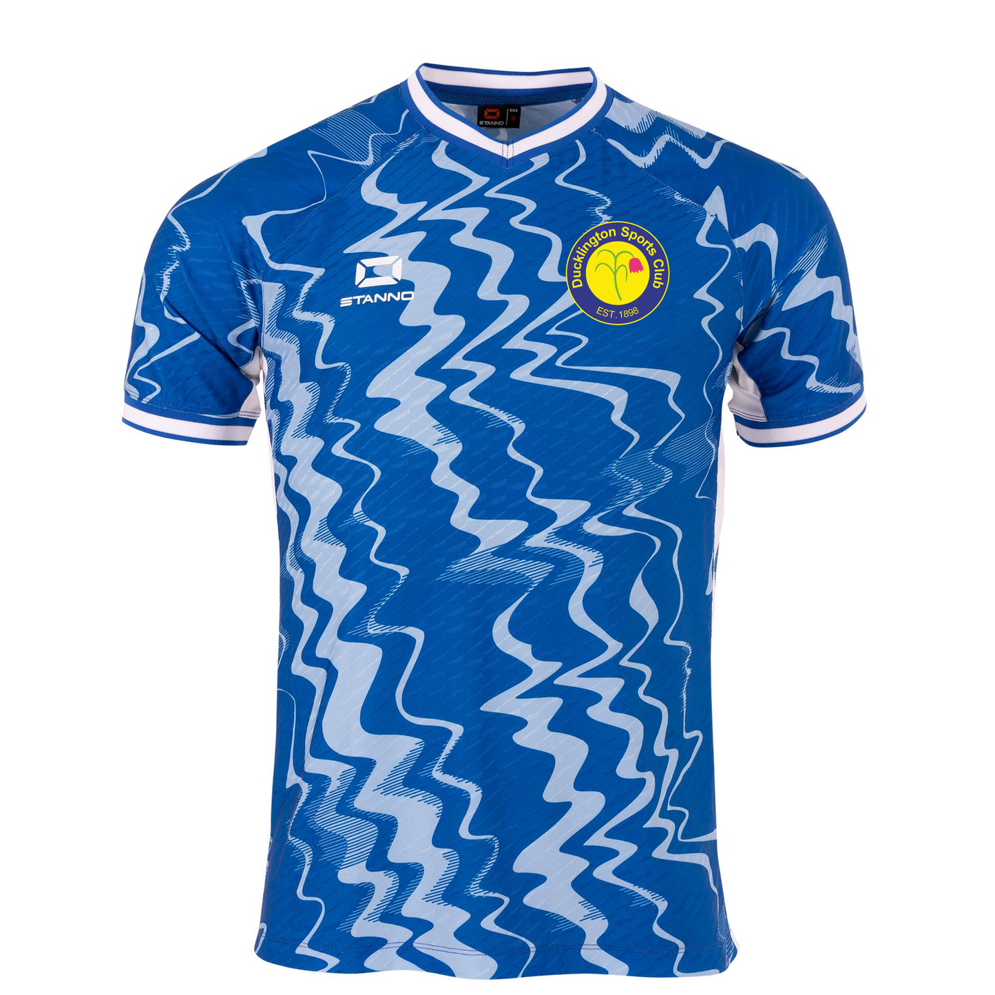 STANNO DUCKLINGTON SPORTS CLUB SENIOR WAVE AWAY SHIRT S/S OPTION 4