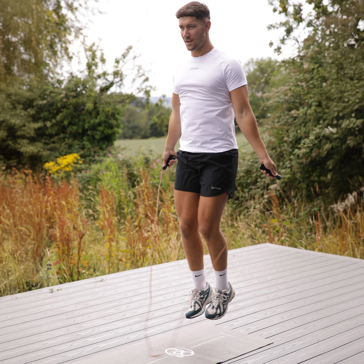 FITNESS MAD LEATHER JUMP ROPE