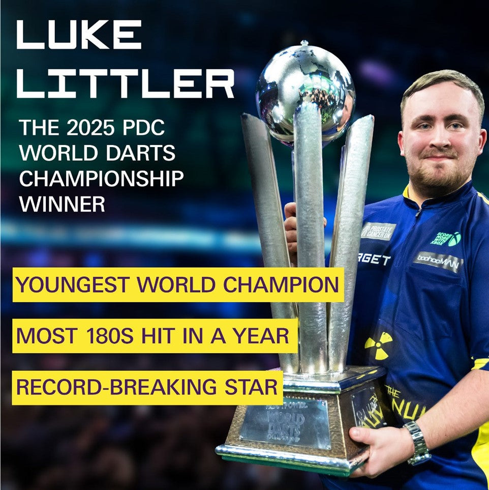 TARGET LUKE LITTLER G1 WORLD CHAMPION SP 90% DARTS