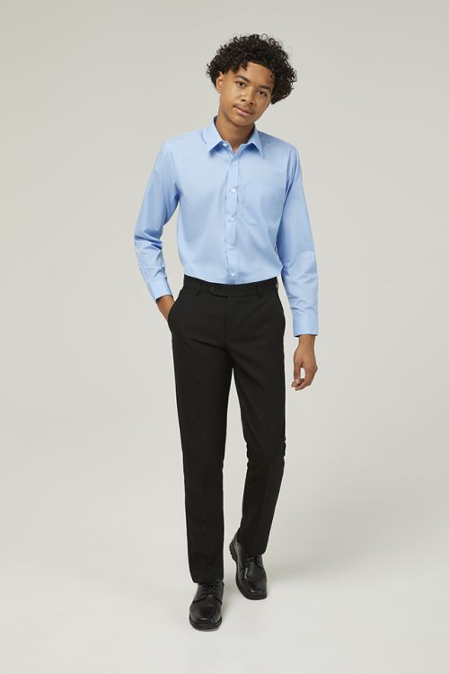 THE HSL TWIN PK SHIRT L/S - 12.5" - 14" COLLAR