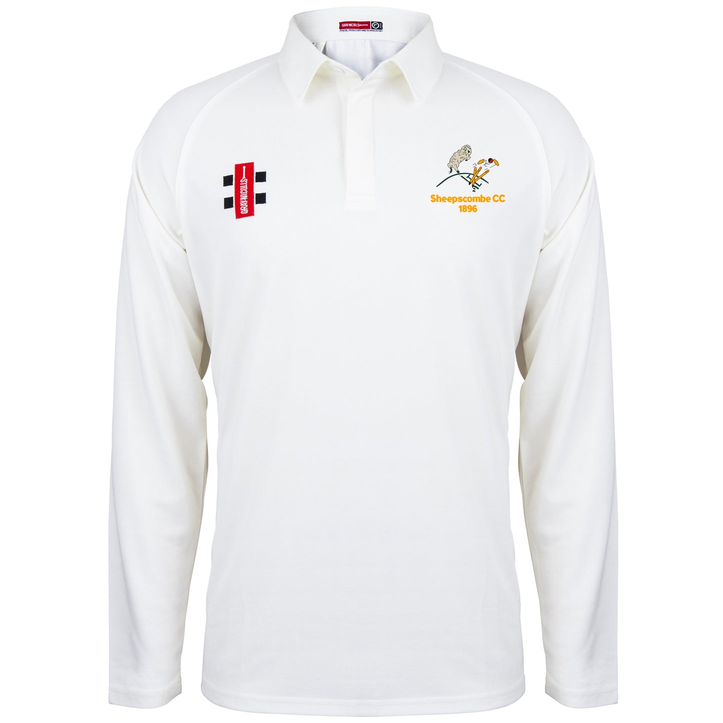 GRAY-NICOLLS SHEEPSCOMBE CC MATRIX V2 LONG SLEEVE SHIRT