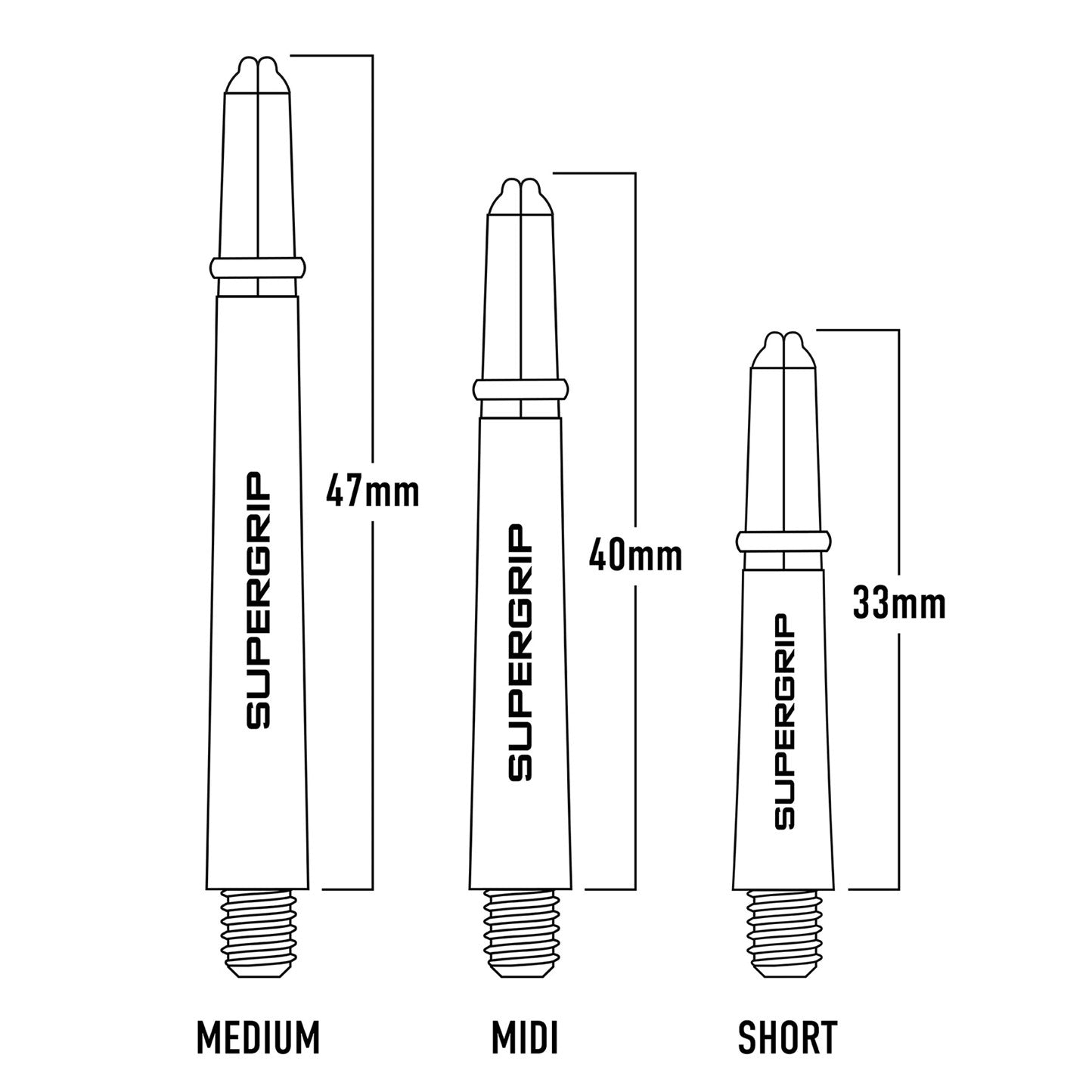 HARROWS SUPERGRIP SHAFTS