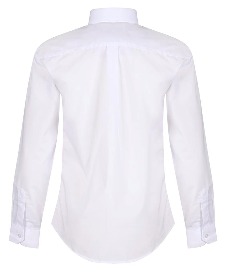 WHITE L/S SHIRTS TWIN PACK - 12.5" - 14"