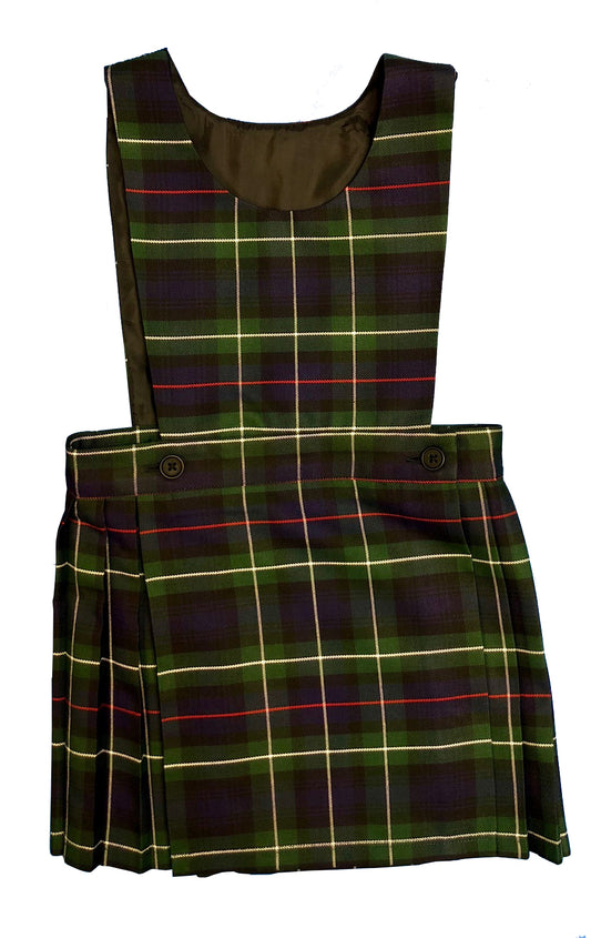 Girls Tartan Pinafore