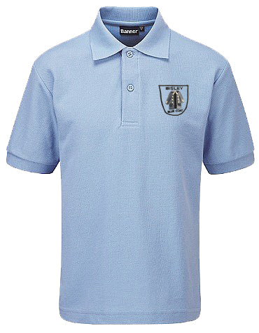 BISLEY BLUE COAT POLO SHIRT- SKY