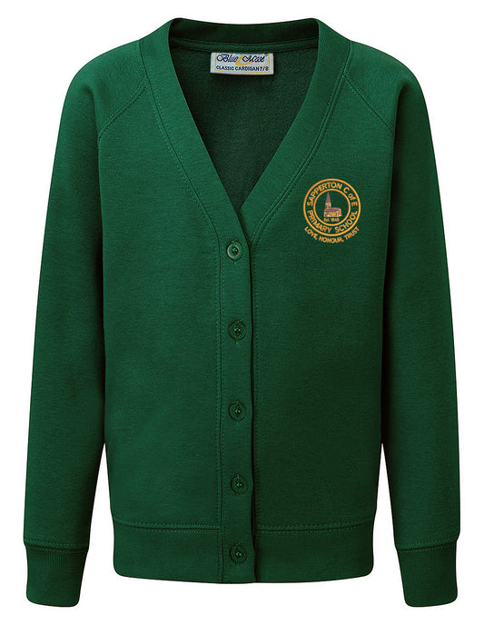 Girls V Neck Cardign - Sweatshirt