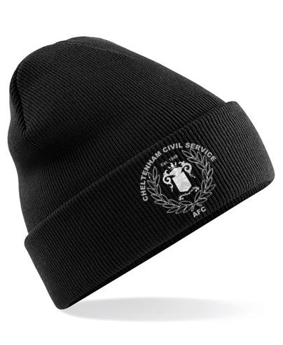 CHELTENHAM CIVIL SERVICE AFC CUFFED BEANIE HAT