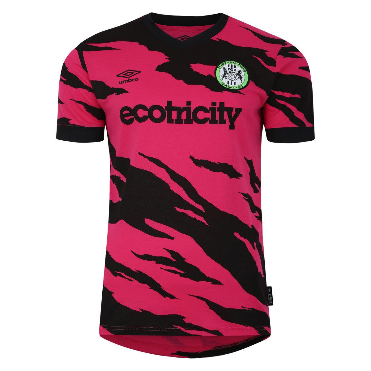 UMBRO FOREST GREEN ROVERS JUNIOR AWAY SHIRT 2023/24