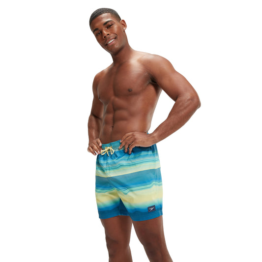 SPEEDO MENS PLACEMENT LEISURE 16" WATERSHORTS
