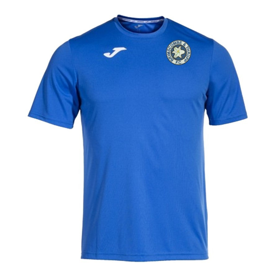 JOMA BRIMSCOMBE & THRUPP FC PLAYERS COMBI S/S TRAINING TEE