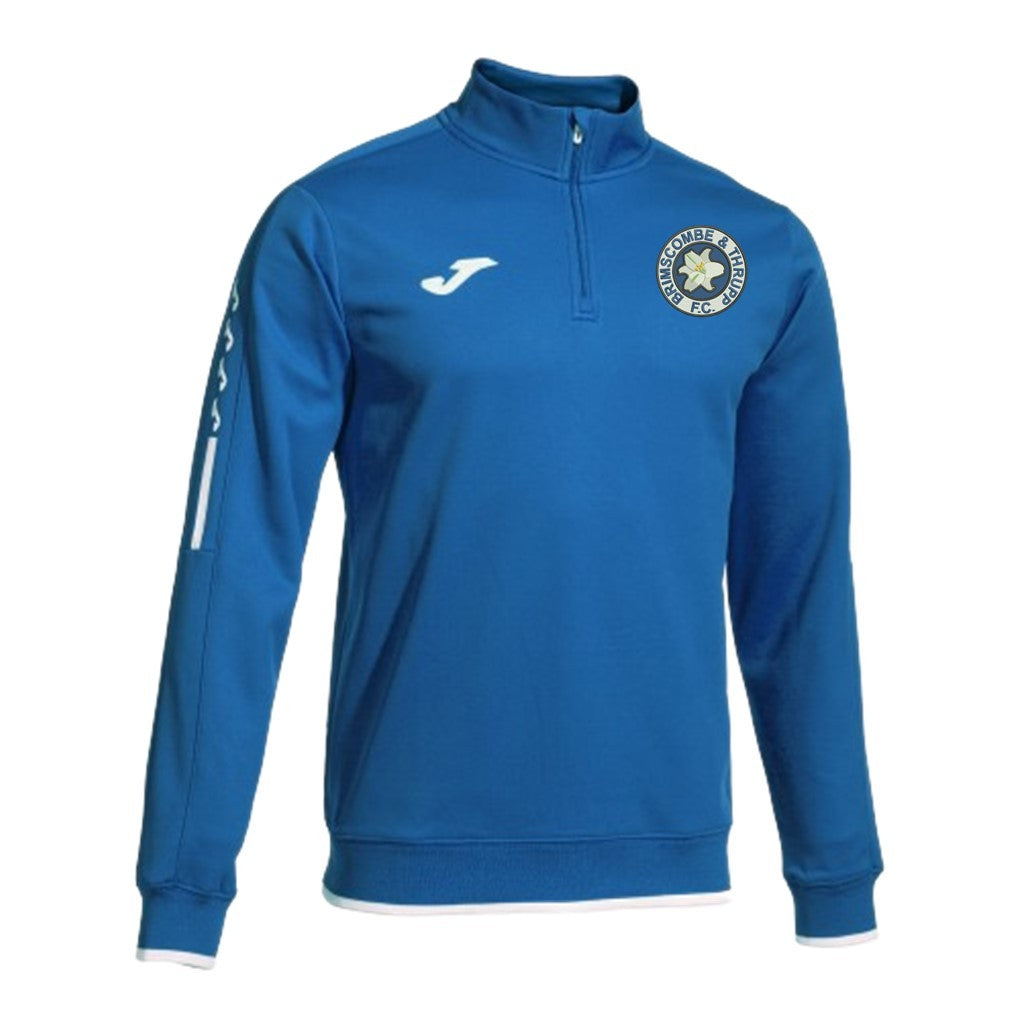 JOMA BRIMSCOMBE & THRUPP FC PLAYERS OLIMPIADA ½ ZIP TOP