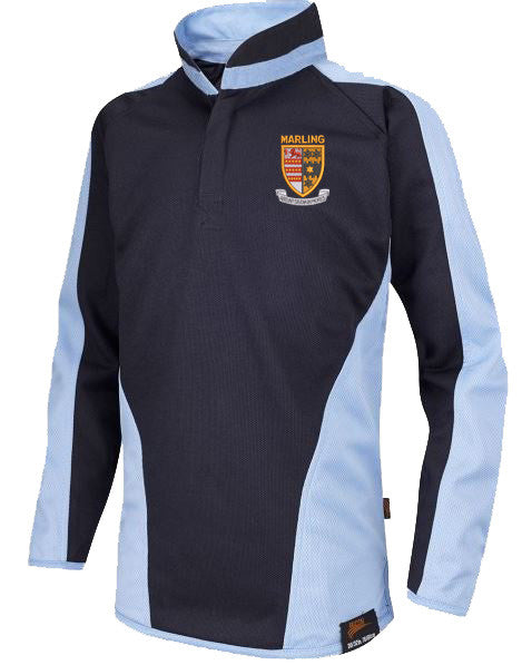MARLING FULLY REVERSIBLE RUGBY SHIRT - SNR