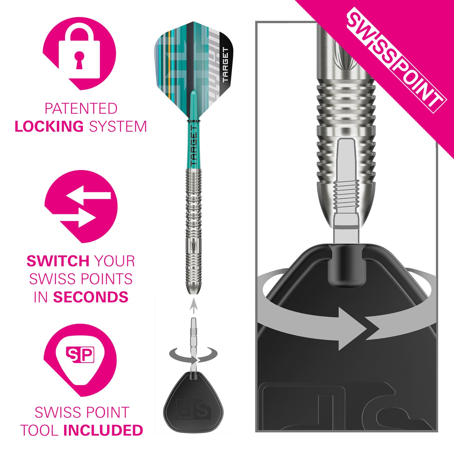 TARGET HYDRO 01 SP 90% DARTS