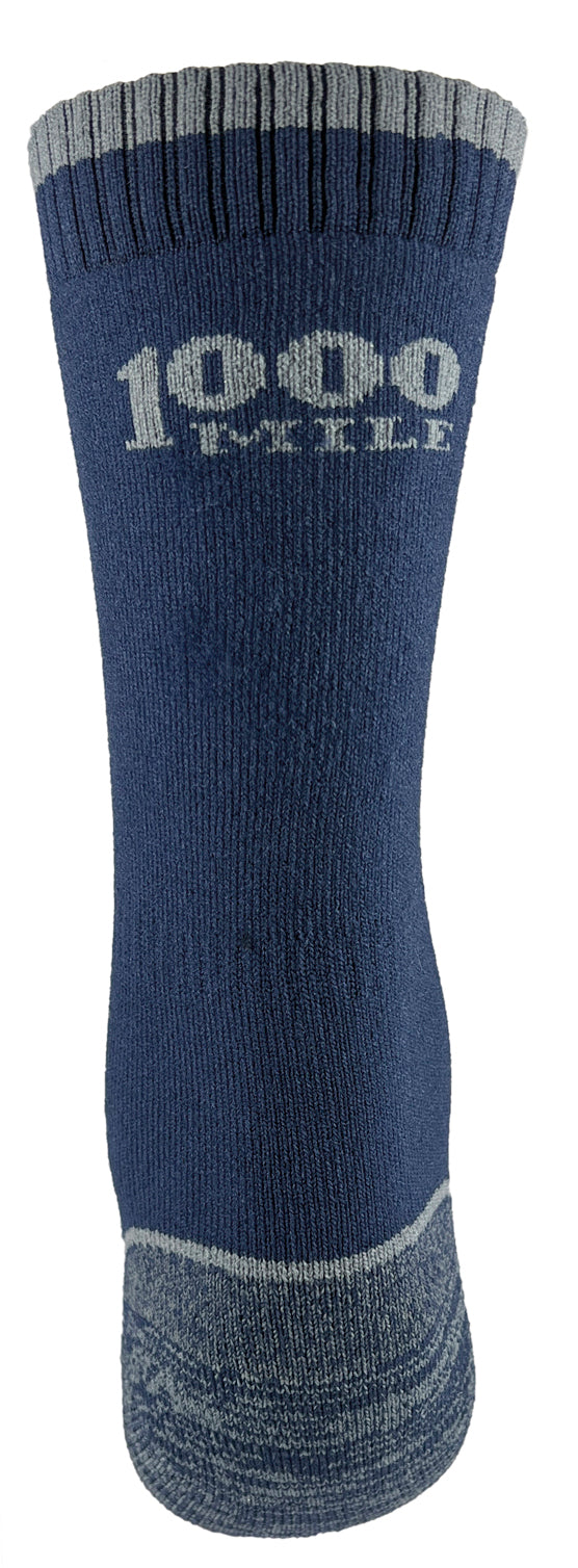 1000 MILE MENS WALKING REPREVE SOCKS TWIN PACK