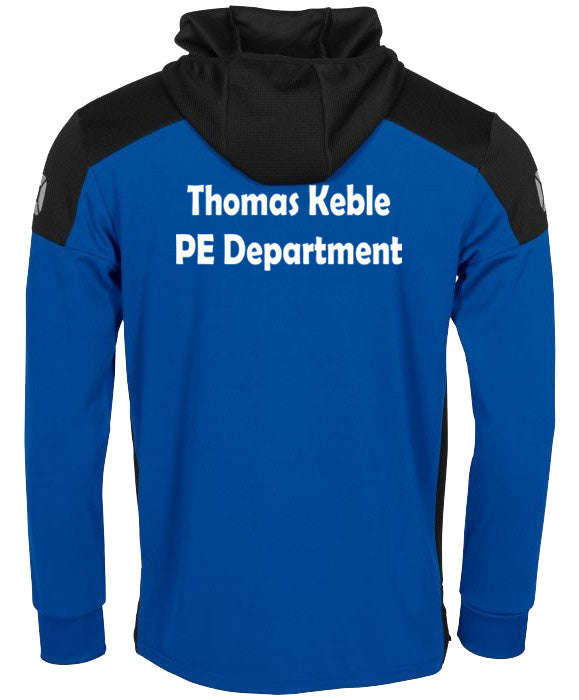 TK TEACHERS PRIDE UNISEX FULL ZIP HOODIE-ROYAL OR NAVY
