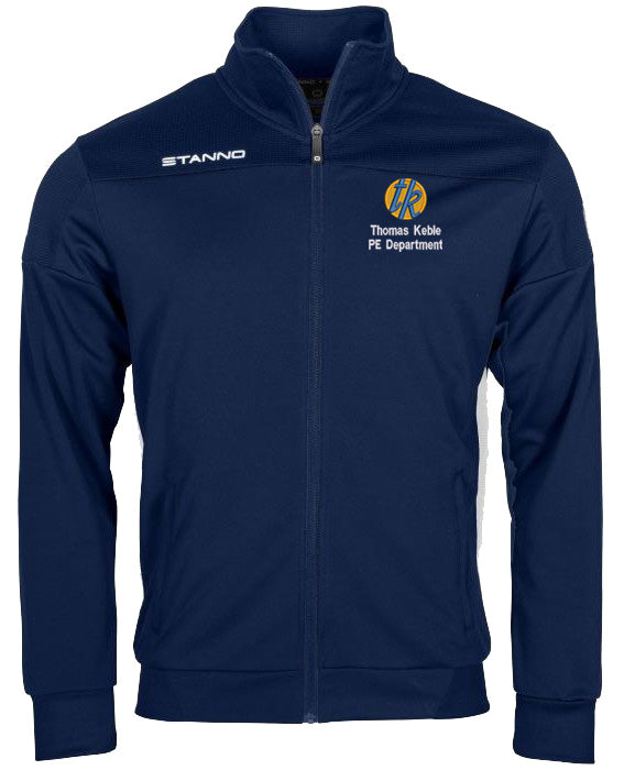 TK TEACHERS PRIDE UNISEX FULL ZIP TOP-ROYAL OR NAVY
