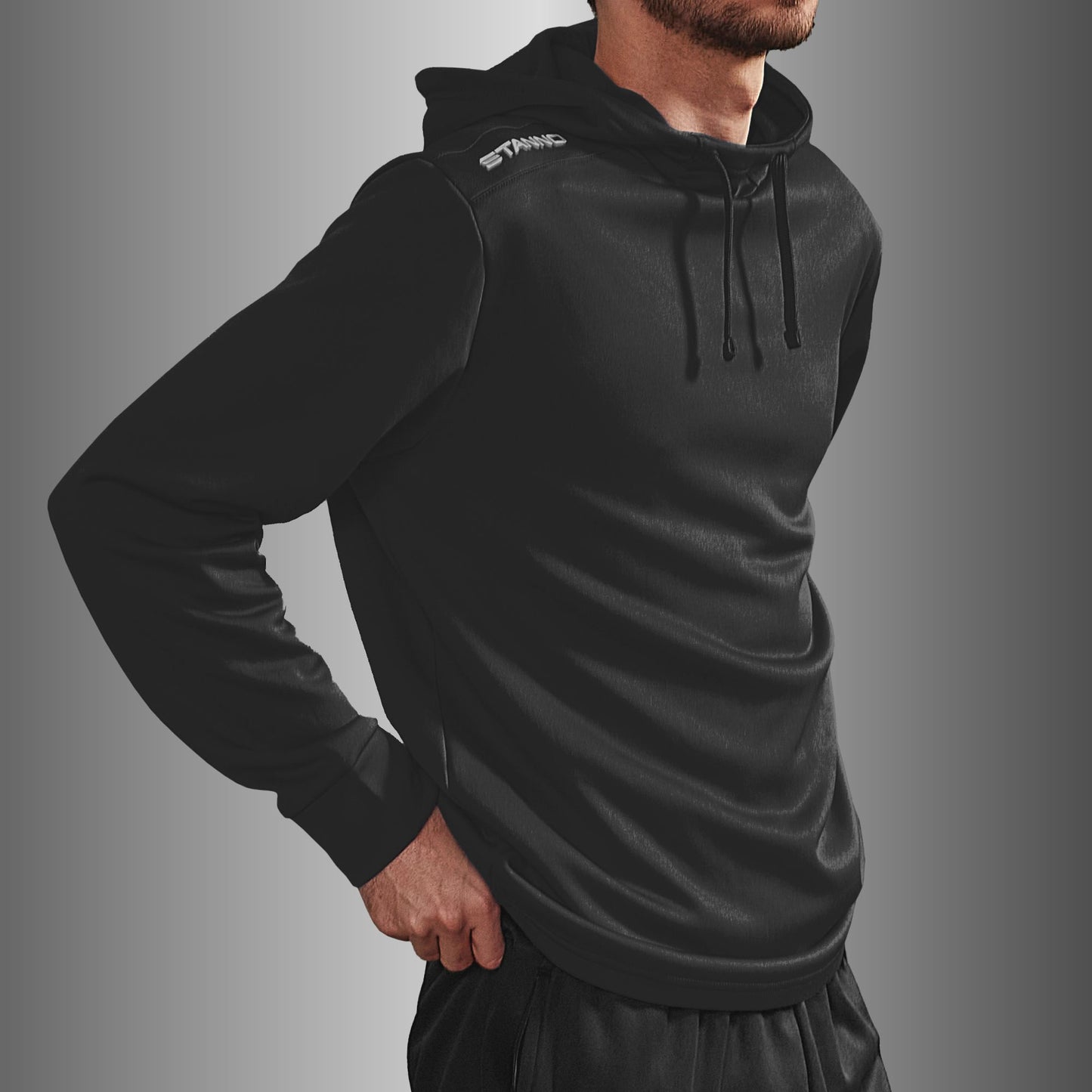 CLANFIELD FC FIELD MANAGERS HOODED TOP JNR