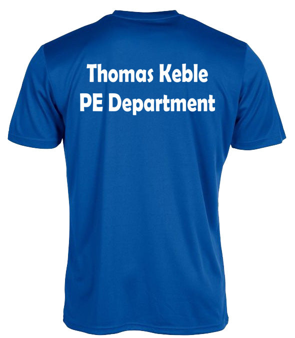 TK TEACHERS FIELD UNISEX T-SHIRT ROYAL OR NAVY