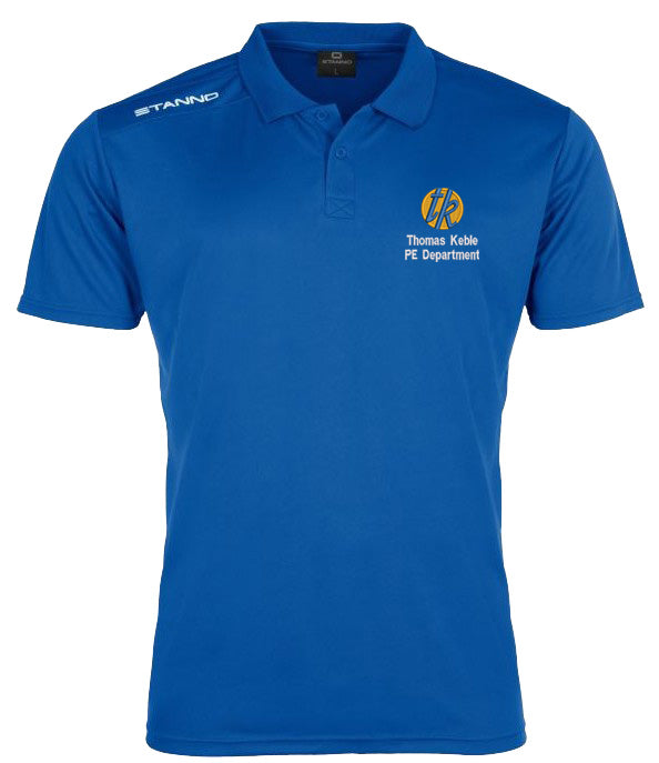 TK TEACHERS FIELD UNISEX POLO SHIRT-ROYAL OR NAVY