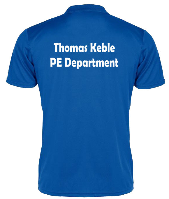 TK TEACHERS FIELD UNISEX POLO SHIRT-ROYAL OR NAVY