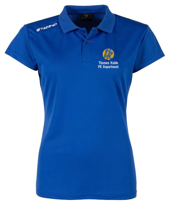 TK TEACHERS FIELD LADIES POLO SHIRT-ROYAL OR NAVY